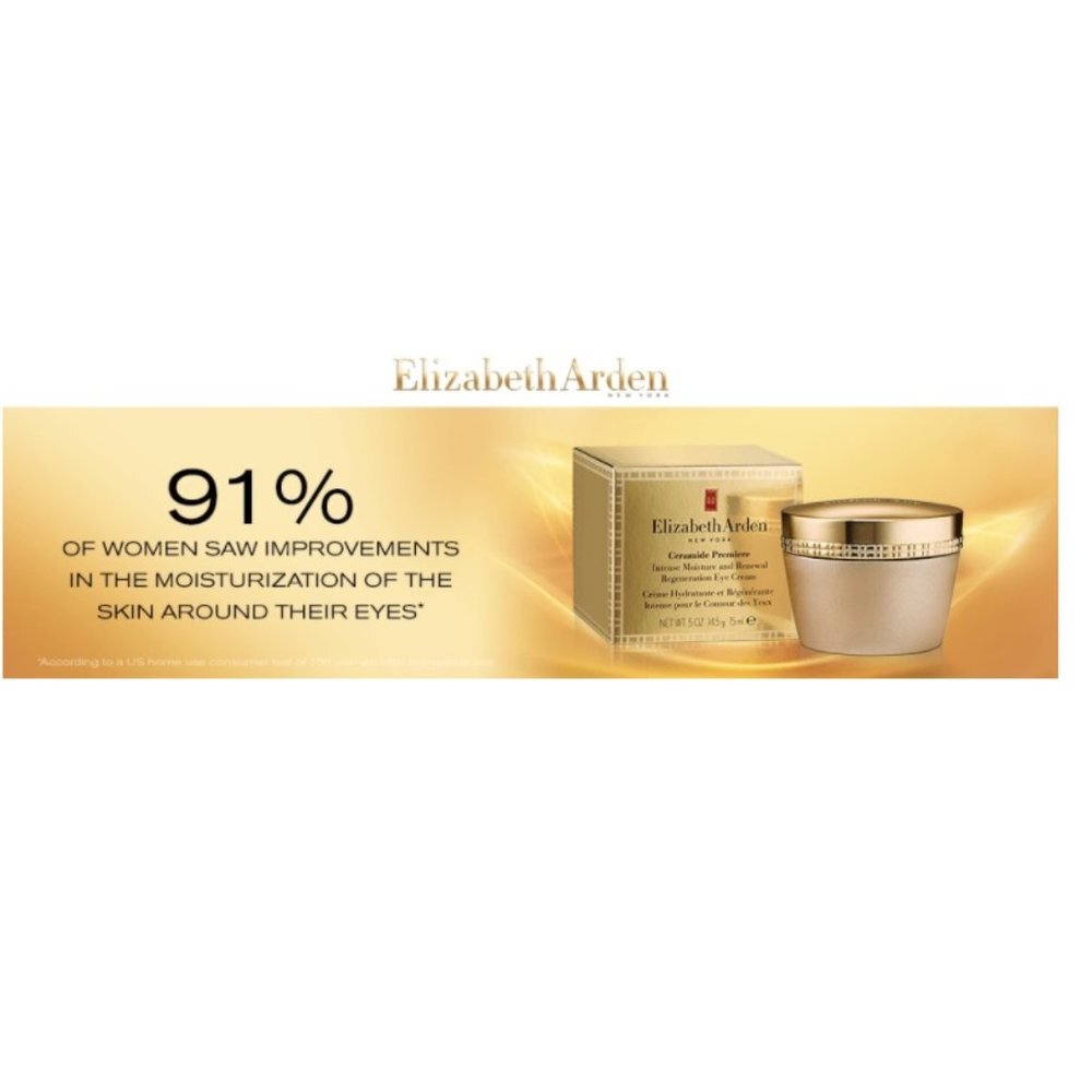Elizabeth Arden Skincare-Ceramide Renewal Eye Cream,Firming-Full 15 ml-BOXED-NEW - Picture 4 of 9